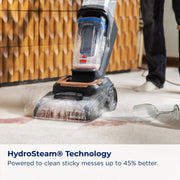 BISSELL 4117 Revolution HydroSteam Upright Deep Cleaner, Carpet Cleaner, HydrosSteam Technology, 7 Foot Hose, 4
