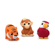 tonies My First Tonies Jungle 3-Pack Set, Soft Squeezable Animal Figures with Stories, Songs, and Realistic Sounds for Toddlers