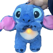 Junsice Anxiety Rhythmic Breathing Soothing Stitch Plushie, Blue
