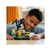 LEGO 6471432 Despicable Me 4 Brick-Built Gru and Minions Toy Figure Set 75582