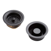 Round Shower Drain Strainer - Brushed Gold
