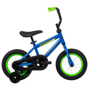 Huffy Rock It Kids Bike, 12-Inch Steel Frame, Coaster Brakes, Training Wheels, EZ Build, Gray, 52885L