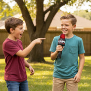 eKids WWE Smack Talk Microphone Toy, Voice Controlled with Built-in Music and Sound Effects, Illuminated Design, WW-076
