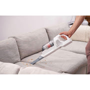 BLACK+DECKER Powerseries+ 20V MAX Cordless Stick Vacuum with AUTOSENSE Technology, Anti-Tangle Brush Bar, LED Floorhead Lights, Convertible Handheld, White, BHFEA520J