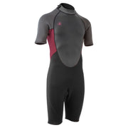 Body Glove Pro3 Spring Wetsuit 2/1mm Neoprene Back Zip Short Sleeve Black Size 5/6 21167W-5/6-BLK