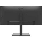 LG 34BA85QE-B 34 in. Curved Ultrawide QHD IPS Monitor, 3440 x 1440 Resolution, Built-in Webcam, USB-C, HDMI, DisplayPort