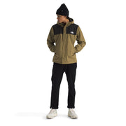 The North Face Antora Men's Waterproof Breathable Rain Jacket, Black Camo Print/Black, Medium, NF0A7QEY