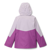 Columbia Girls Bugaboo III Fleece Interchange 3-in-1 Jacket, Omni-Tech Waterproof, Omni-Heat Thermal Reflective, Razzle Lavender Pearl, Small, 208948