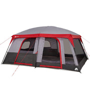 Ozark Trail W2206 12-Person Cabin Tent, with Convertible Screen Room