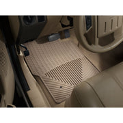 WeatherTech All-Weather Floor Mats, Custom Fit for 1999-2010 Ford Super Duty Excursion, Tan, 1st Row Driver and Passenger, W19TN