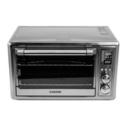 Cosori Toaster Oven with Ceramic Coating, 32-Quart Capacity, Rapid Air Circulation, WiFi Smart Controls, Digital Display, Silver