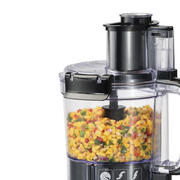 Hamilton Beach 70728 Stack & Snap 12-Cup Food Processor, Black