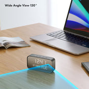 View Guard Clock Camera Indoor Security Camera, 1080P HD Video, AI Motion Alerts, Night Vision, Dual-Band WiFi
