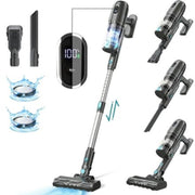 PRETTYCARE Pre-Owned P1 Pro Cordless Vacuum Cleaner with Brushless Motor - DARK GRAY (Fair)