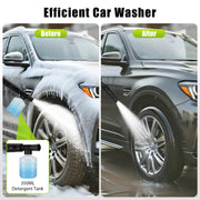 Vipuse Electric Pressure Washer, 3000 PSI, 2.4 GPM, Rotatable 0-120 Nozzle, 350ml Foam Cannon, 23ft Hose, Lightweight Cleaning Tool