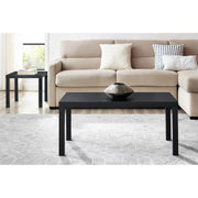 Mainstays 2170059WR Parsons Coffee Table, Black