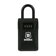 Brink's 665-80001-2 Aluminum 79mm Resettable Combination Lock Box with 1 13/16in Covered Shackle