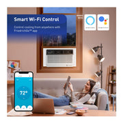 Friedrich Chill Premier 10,000 BTU Wi-Fi Controlled Window Air Conditioner, QuietMaster Technology, White, CCW10B10B