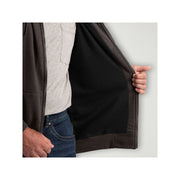 Berne Heritage Thermal-Lined Full-Zip Hooded Sweatshirt - Charcoal - XLT