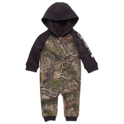 Carhartt Hooded Full-Zip Long-Sleeve Camo Coveralls for Babies - Mossy Oak Country DNA - 6 Months