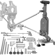 OceanicEcho Permanent Handicap Driving Hand Controls, Push/Pull Pedal Assist Device - Material: Metal