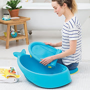 Skip Hop 235465 Moby Bath Smart Sling 3-Stage Bathtub, Blue
