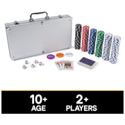 Spin Master 6074087 Games, Cardinal Classics, 300-Piece Poker Set with Aluminum Case
