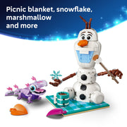 LEGO Disney Frozen Olaf and Bruni's Picnic Fun Building Set, 478 Pieces, Multicolor, 6589963