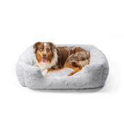 Best Friends by Sheri Lux Lounge Orthopedic Memory Foam Dog Bed, Rectangular, Gray, Large 36 x 27 in, 70760