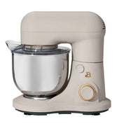 Drew Barrymore 19471 Beautiful 3.5 Qt Lightweight & Powerful Stand Mixer W/Tilt-Head, Porcini Taupe
