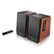 Edifier R1700BTs Active Bookshelf Speakers - Bluetooth v5.0, 2.0 Wireless Near Field Studio Monitor Speaker Wooden Enclosure