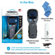 Thermacell MR-450X Armored Portable Mosquito Repeller, Black