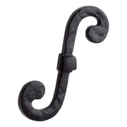 Scroll Hand-Forged Iron Shutter Dog