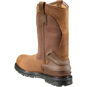 Carhartt CMP1200 Core 11'' Waterproof Steel Toe Wellington Work Boots for Men - Bison/Brown - 12W