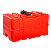Scepter 8668 12-Gallon Rectangular Portable Fuel Tank, Red