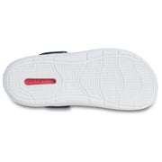 Crocs Inmotion Clogs, LiteRide Foam Footbed, Pivotable Backstrap, Navy, Unisex Size 12 Men/14 Women, 209964-410