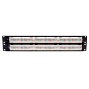 Tripp Lite 48-Port 2U Rackmount Cat6 110 Patch Panel 568B, RJ45 Ethernet(N252-048)