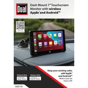 Dual DMD7W Electronics Dash Mount 7