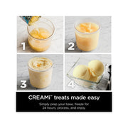 Ninja NC301 CREAMi, Ice Cream Maker, 7 One-Touch Programs - Cloud Silver
