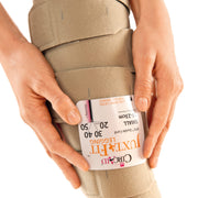 Mediven Juxtafit Essentials Inelastic Lower Leg Compression Wrap, Adjustable 20-50+ mmHg, Beige, Medium Long, CJF33002