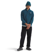 The North Face Textured Cap Rock Men's Midweight Fleece Pullover, Quarter Zip, Shady Blue Heather, Medium, NF0A3YR1