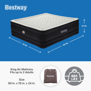 Bestway Tritech Air Mattress King 24
