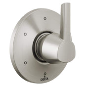 Delta Galeon 1-Handle Wall-Mount 6-Setting Diverter Trim Kit, Lumicoat Stainless, Zinc, T11971-SS-PR