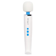Magic Wand MA382594 Rechargeable Portable Mini Massager, Cordless, 9 in, White and Blue