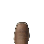 Ariat Sport Outdoor Western Boot, Distressed Brown Full-Grain Leather, Wide Square Toe, 11