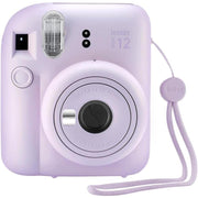 Fujifilm Instax Mini 12 Instant Camera with Case and Accessory Kit Lilac Purple 4.9 MP