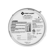First Alert Interconnect Hardwired Smoke Detector with Precision Detection Ionization Sensor, 10-Year Sealed Battery Backup, White, 1 Pack SMI105-AC