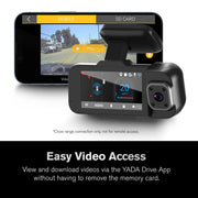 YADA BT534582-6/2 RoadCam AI 3-Channel Dash Cam with AI-Powered Driver Assistance, Front Interior Rear Full-Coverage