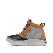 Sorel Out N About IV Classic Waterproof Women's Lace-Up Boots, Leather Suede Upper, Molded Rubber Outsole, Taffy Dove, 7.5
