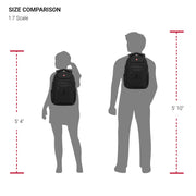 SwissGear Stride ScanSmart Laptop Backpack, Padded 17